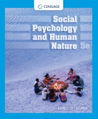 Social Psychology and Human Nature (5th Edition) - Orginal pdf